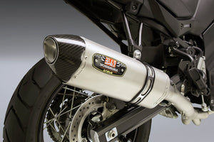 Yoshimura V Strom 650 2017 22 R 77 3 4 Stainless Exhaust Stainless Muffler Yoshimura R D of America Inc