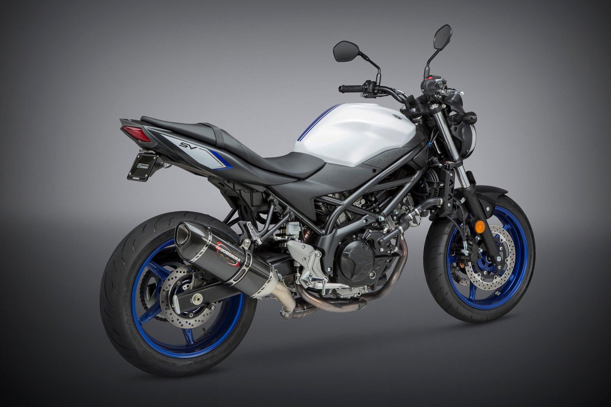 Suzuki gladius exhaust top