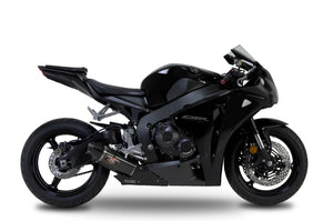CBR1000RR/ABS 08-11 Race R-77 Stainless Slip-On Exhaust, w/ Carbon Fiber Muffler