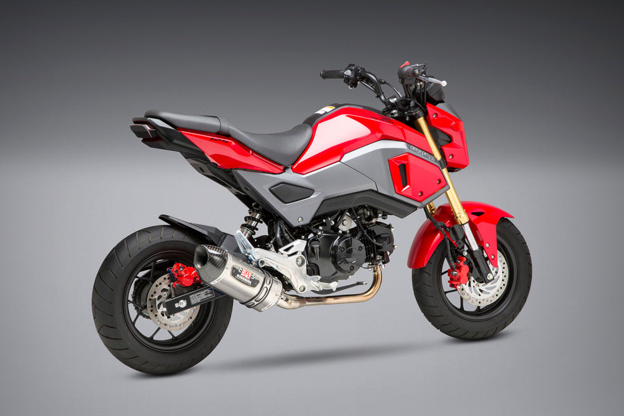 U.S. SPEC GROM 14-20 RACE R-77 STAINLESS FULL EXHAUST, W/ STAINLESS MUFFLER