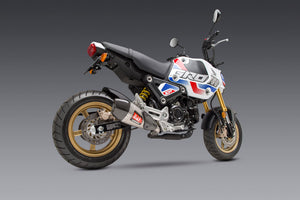 GROM 2022-23 RS-9T Stainless Slip-On Exhaust, w/ Stainless Muffler