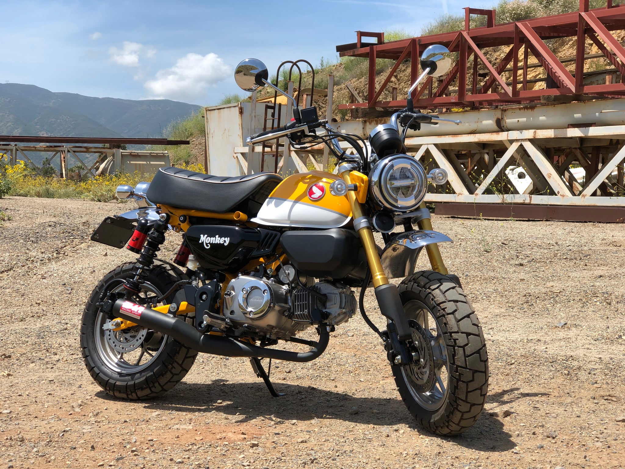 Yoshimura MONKEY 2019 22 Straight Cyclone Full System Exhaust Yoshimura R D of America Inc