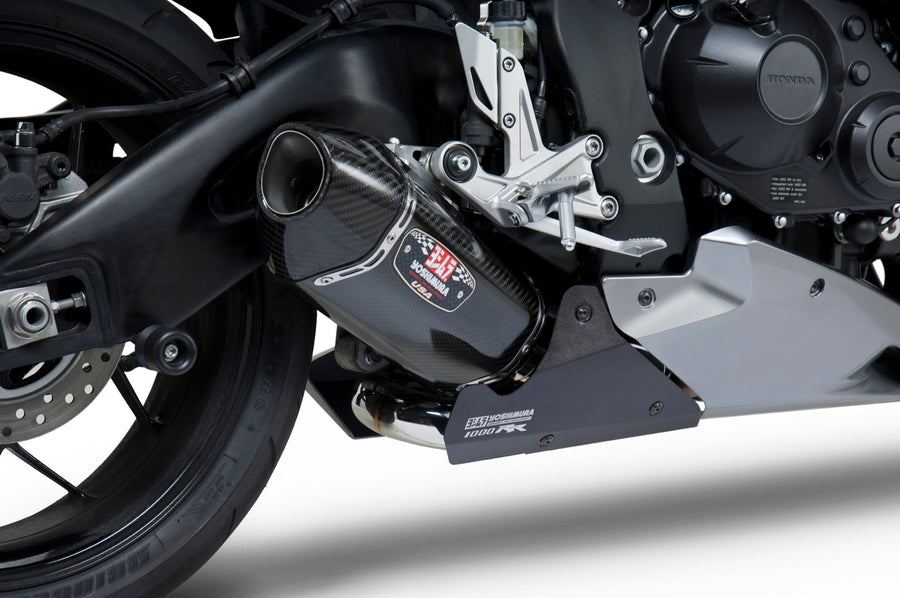 CBR1000RR/ABS 12-13 Race R-77 Stainless Slip-On Exhaust, w/ Carbon Fiber Muffler