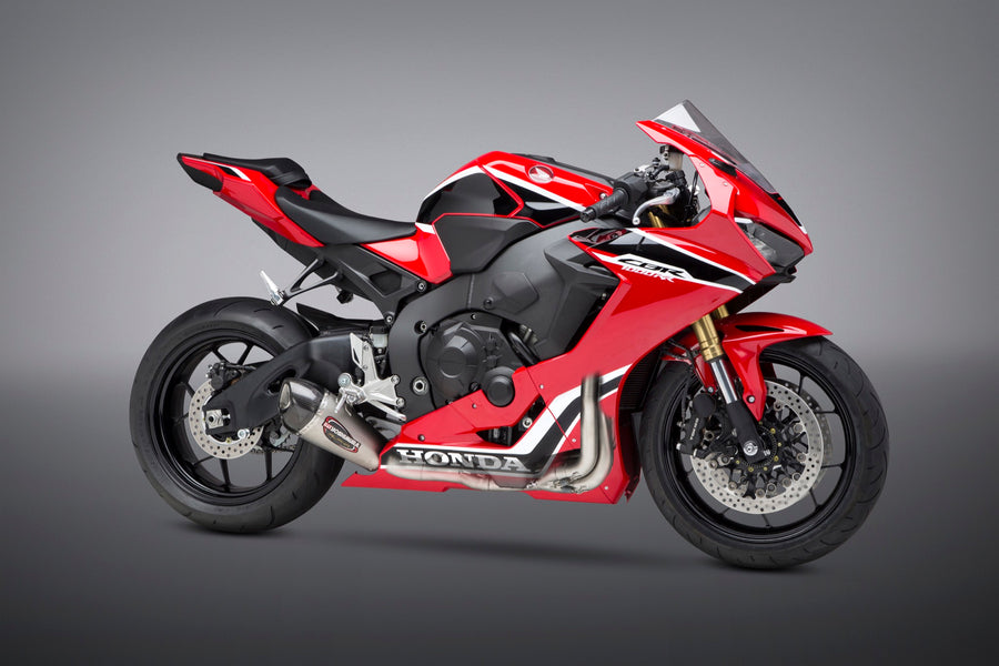 CBR1000RR/SP/SP2 17-23 Race ALPHA T Stainless Full Exhaust, w/ Stainless Muffler