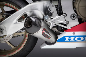 CBR1000RR/SP/SP2 17-23 ALPHA T Stainless Slip-On Exhaust, w/ Stainless Muffler