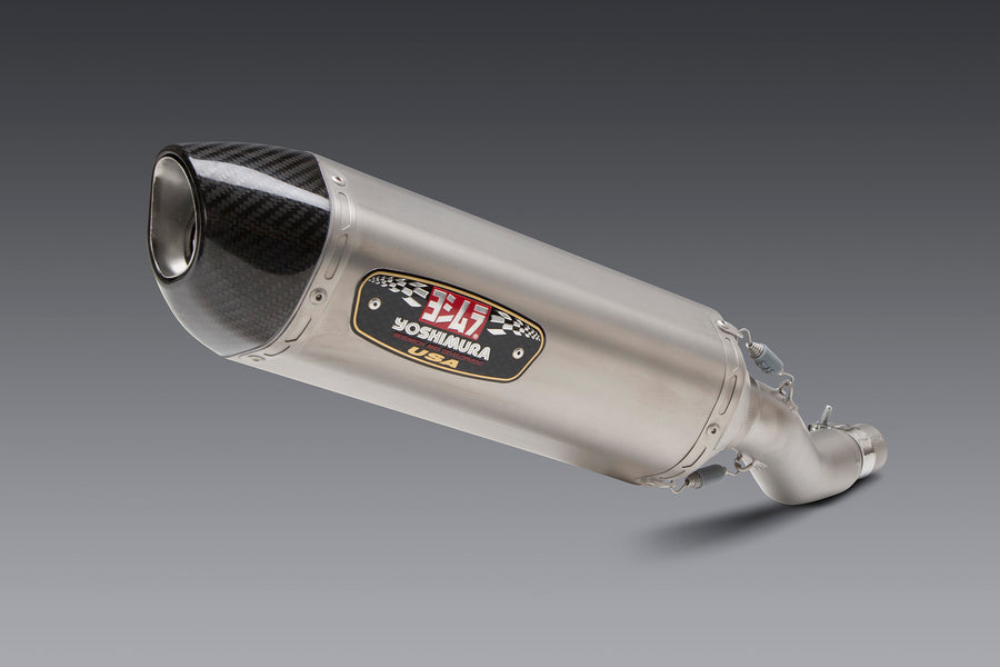 CB300R 19-21 Race R-77 Stainless Slip-On Exhaust, w/ Stainless Muffler
