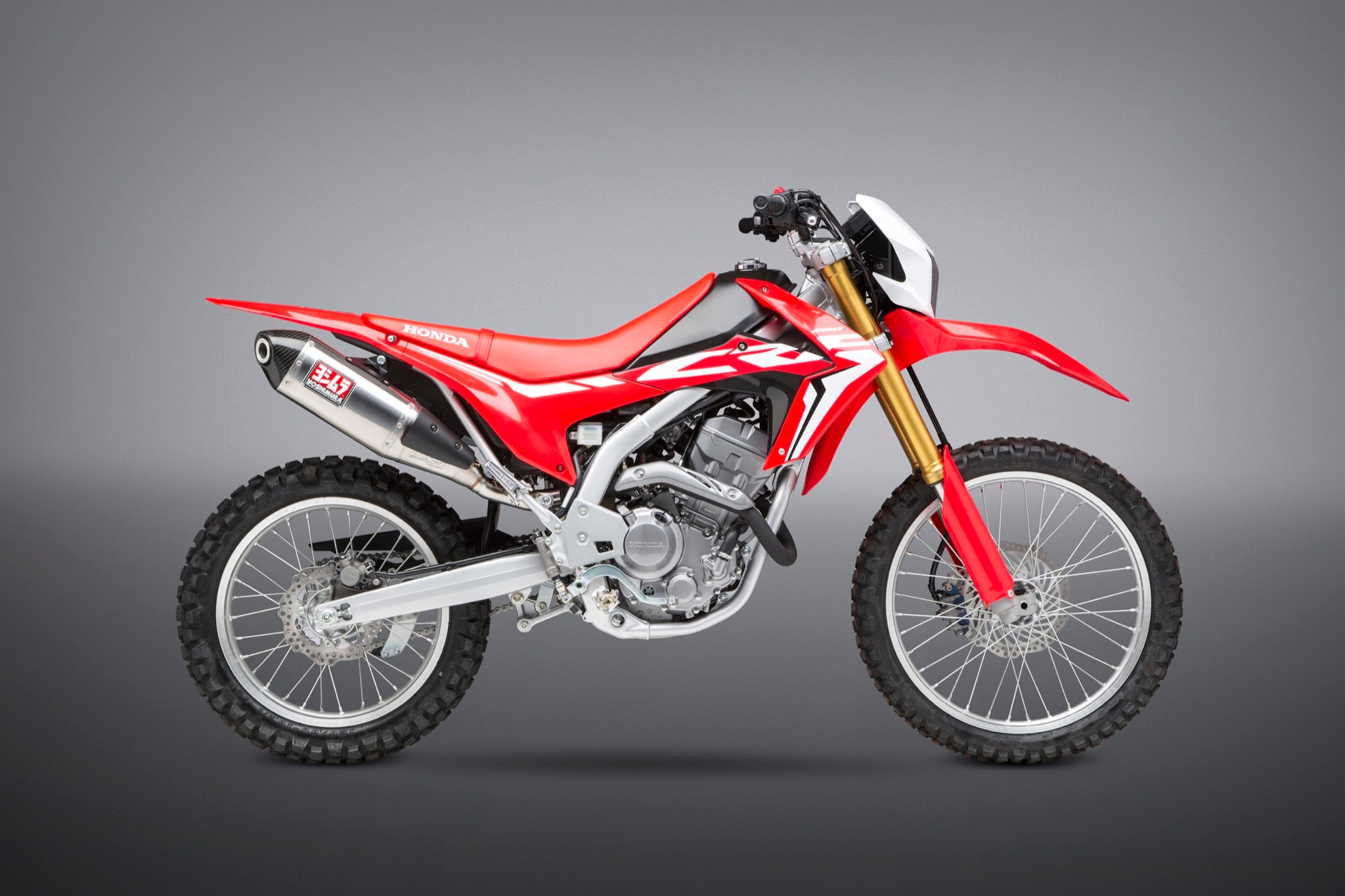 Yoshimura CRF250L Rally 2017 19 RS 4 Slip On Exhaust Stainless