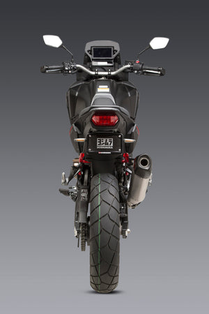 Africa Twin 20-25 RS-12 Stainless Slip-On Exhaust, w/ Stainless Muffler
