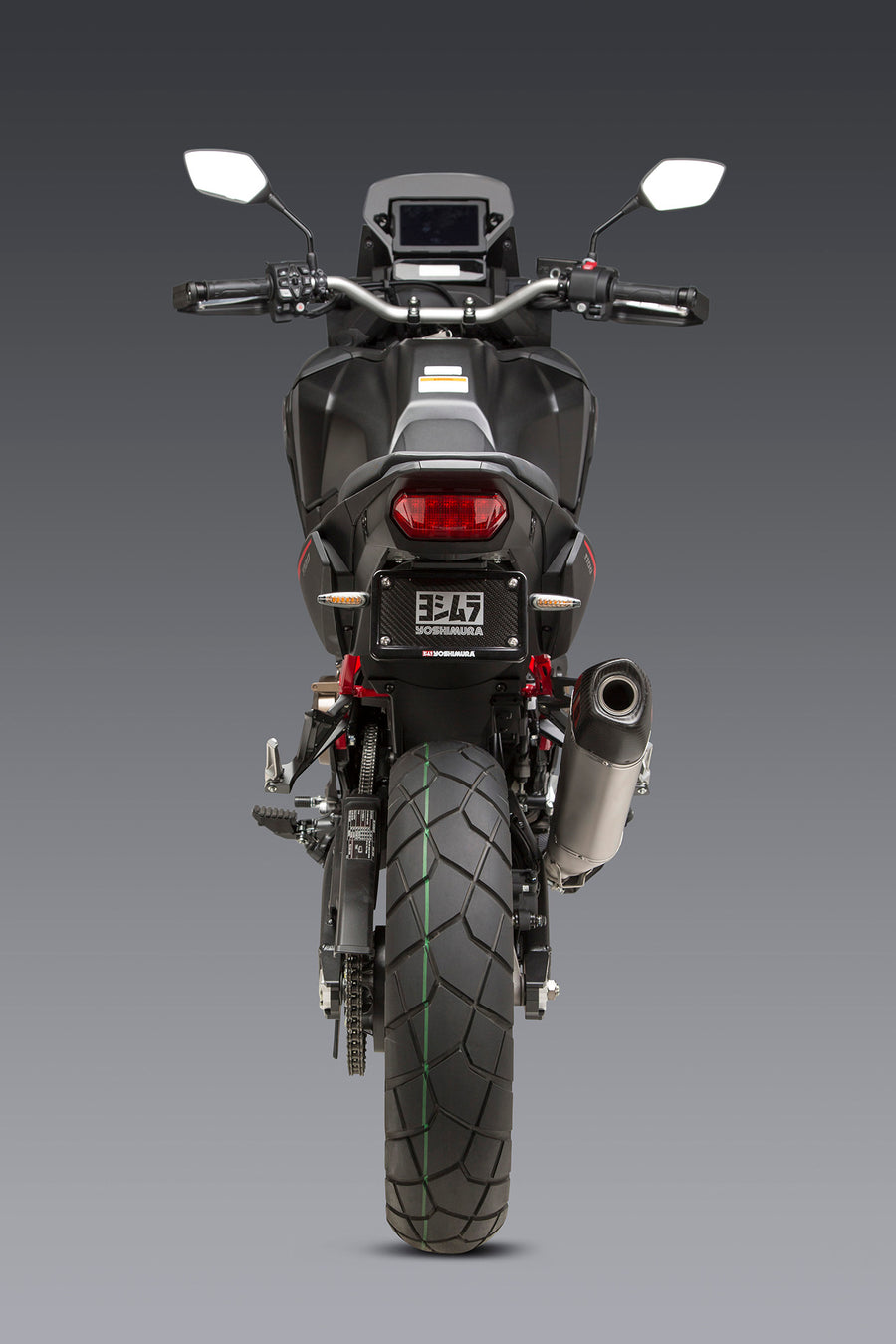 Africa Twin 20-25 RS-12 Stainless Slip-On Exhaust, w/ Stainless Muffler