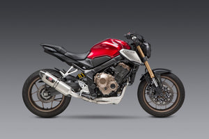 CBR650F 14-18/CB650F 18/CBR650R 19-23 Race R-77 Stainless Full Exhaust, w/ Stainless Muffler