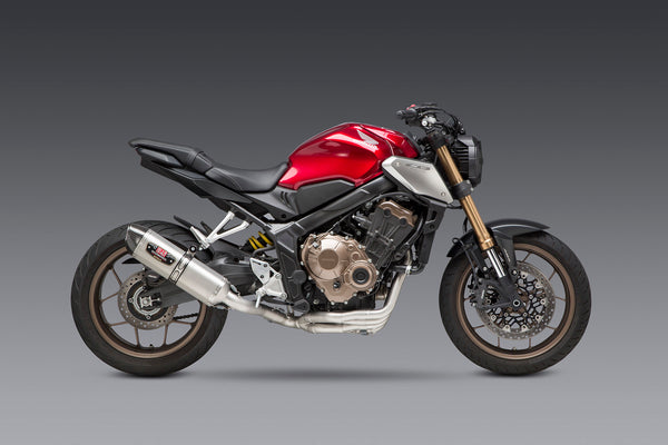 Yoshimura CBR650F CB650F CB650R CBR650R R 77 Stainless Exhaust Stainless Muffler Yoshimura R D of America Inc