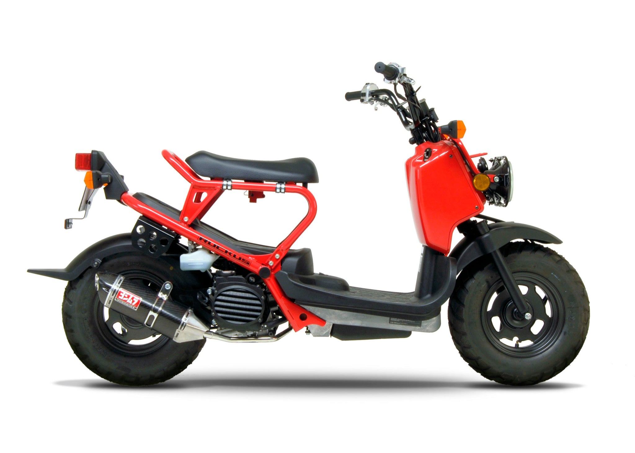 Red Honda Ruckus Modified