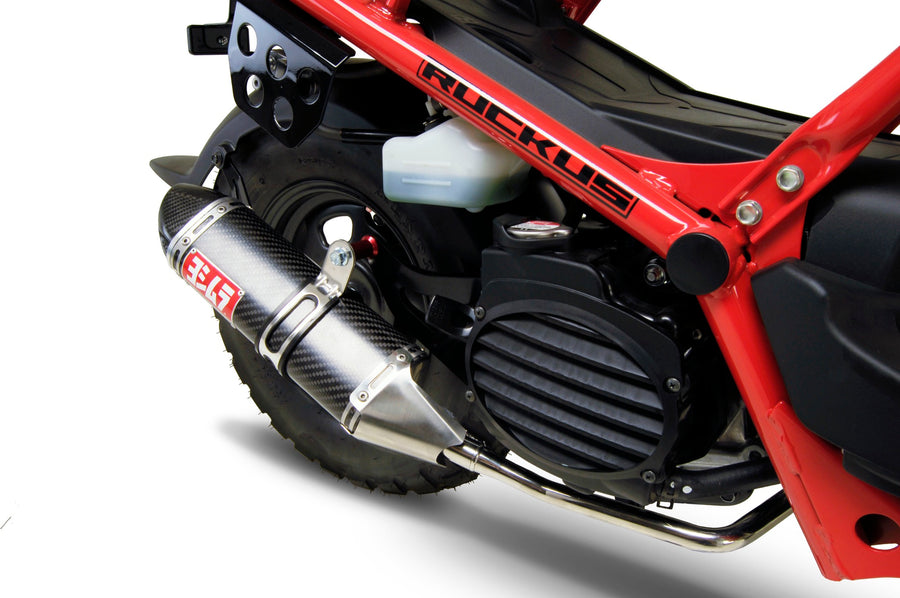 RUCKUS/ZOOMER 03-24 Race TRC Stainless Full Exhaust, w/ Carbon Fiber Muffler