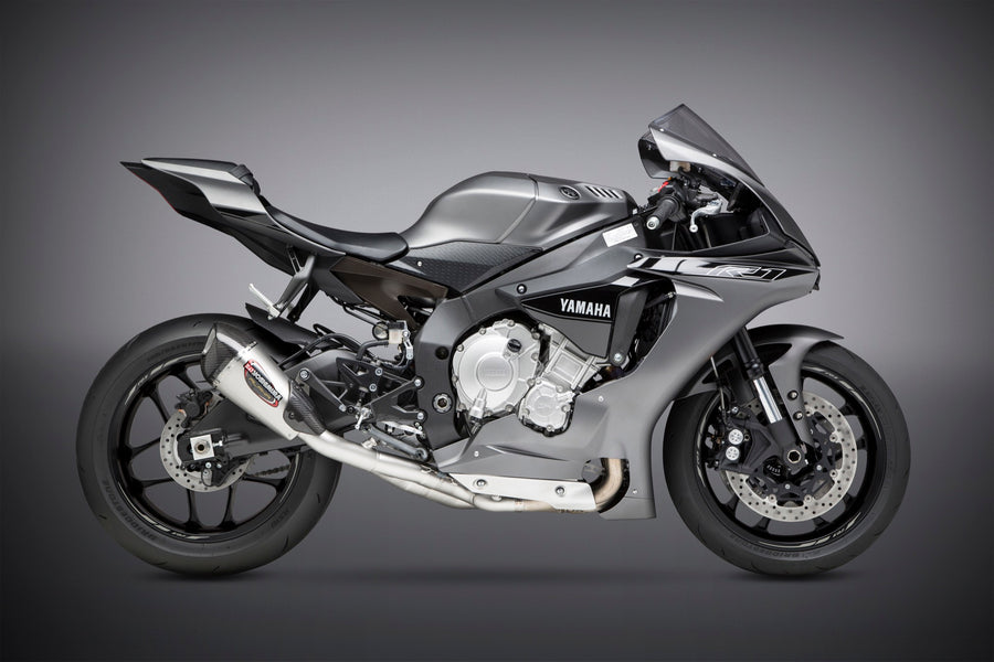 YZF-R1/M/S 15-25 Race ALPHA T Stainless 3/4 Exhaust, w/ Stainless Muffler