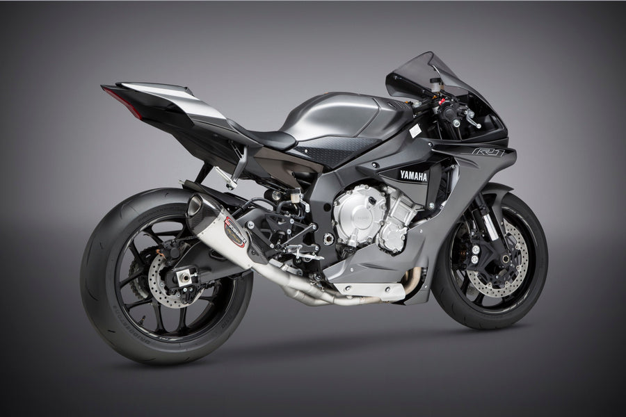 YZF-R1/M/S 15-25 Race ALPHA T Stainless 3/4 Exhaust, w/ Stainless Muffler