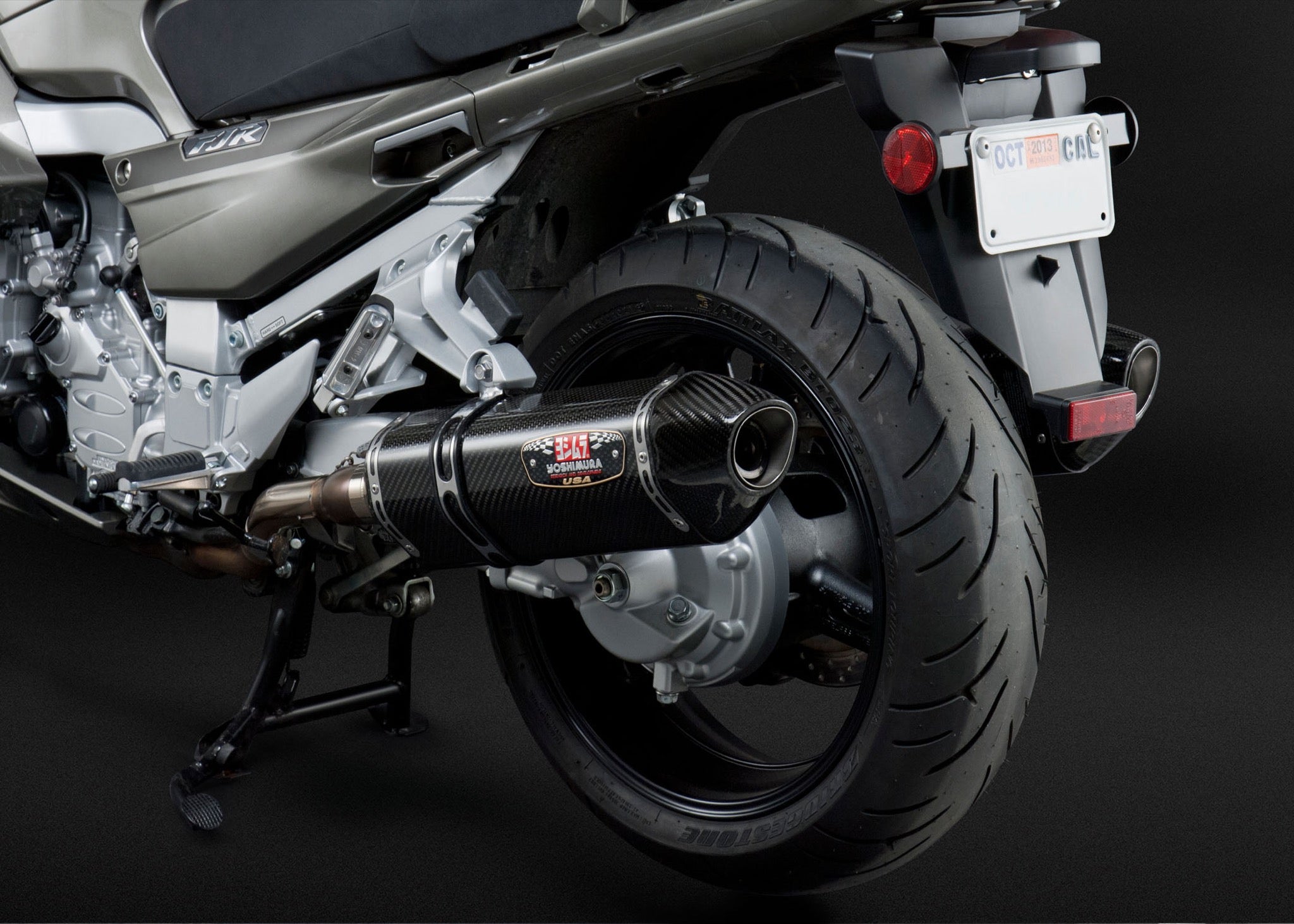 Yoshimura FJR1300A 2013-22 R-77 Slip-On Dual Exhaust Carbon