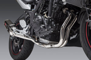YZF-R3 15-21 Race R-77 Stainless Full Exhaust, w/ Carbon Fiber Muffler