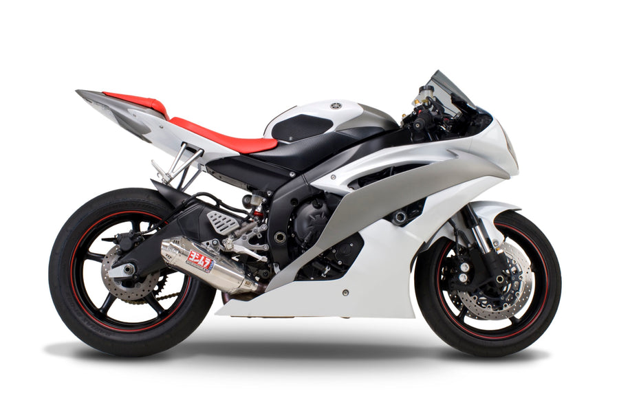 YZF-R6V 06-16 TRC Stainless Slip-On Exhaust, w/ Stainless Muffler