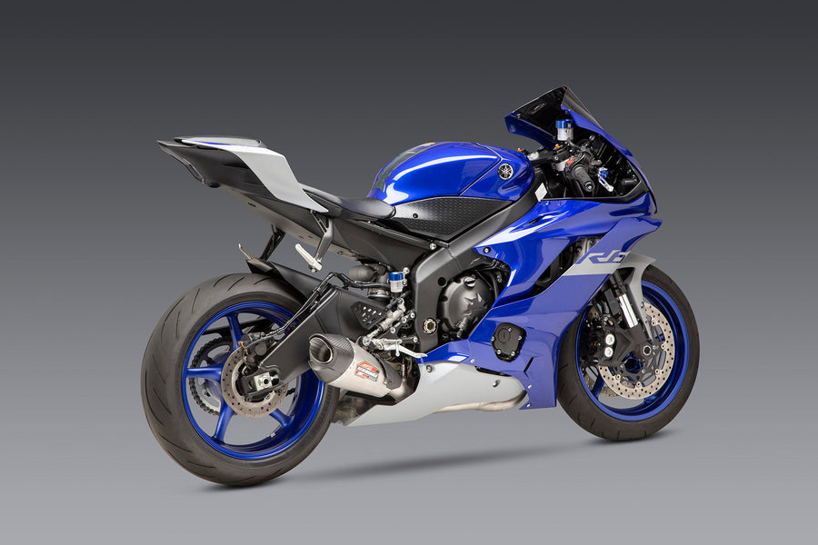 YZF-R6V 06-20 Race AT2 Stainless Full Exhaust, w/ Stainless Muffler