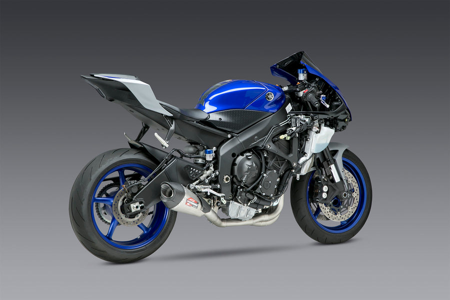 YZF-R6V 06-20 Race AT2 Stainless Full Exhaust, w/ Stainless Muffler
