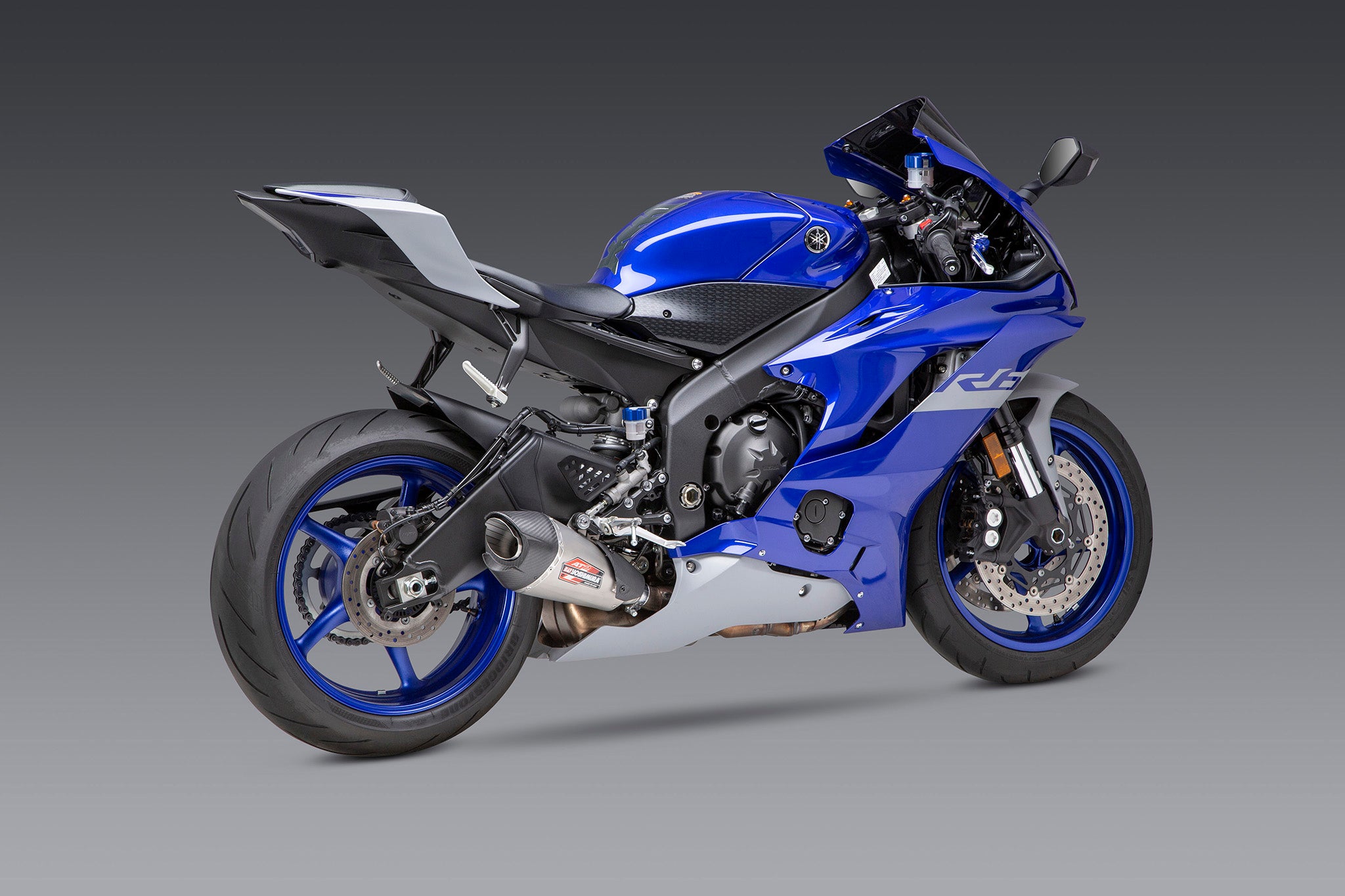 Yoshimura YZF-R6V 2006-20 AT2 Slip-On Exhaust Stainless Muffler ...