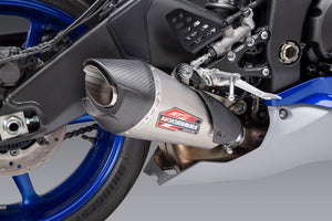 YZF-R6V 06-20 AT2 Stainless Slip-On Exhaust, w/ Stainless Muffler