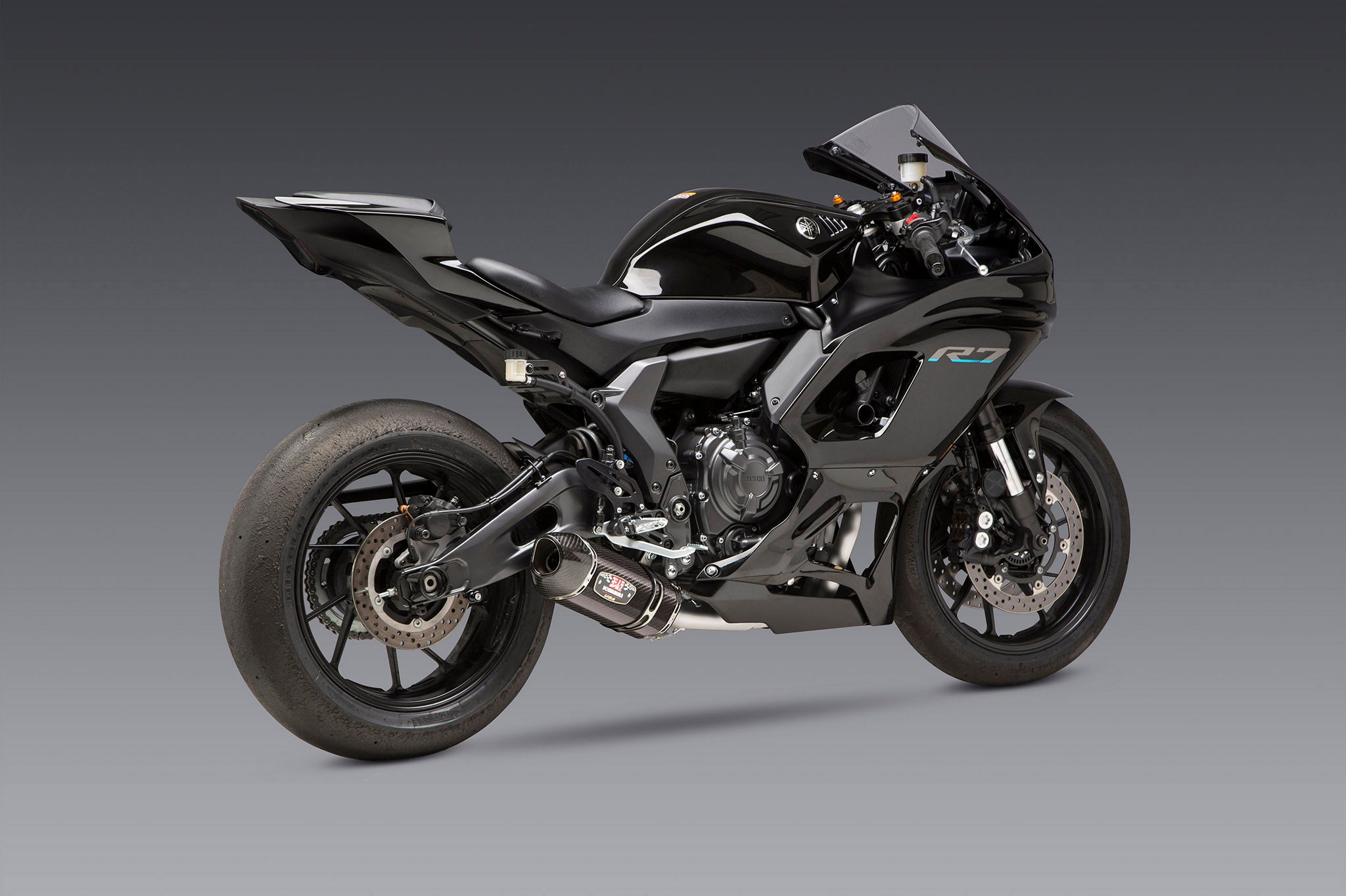 Yoshimura FZ MT 07 15 22 XSR700 18 24 R7 22 24 R 77 Stainless Exhaust Carbon Muffler Yoshimura R D of America Inc