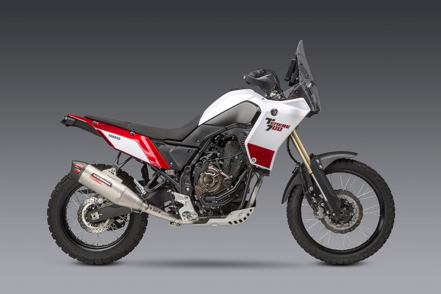 TENERE 700 21-25 RS-12 Stainless Full Exhaust, w/ Stainless Muffler