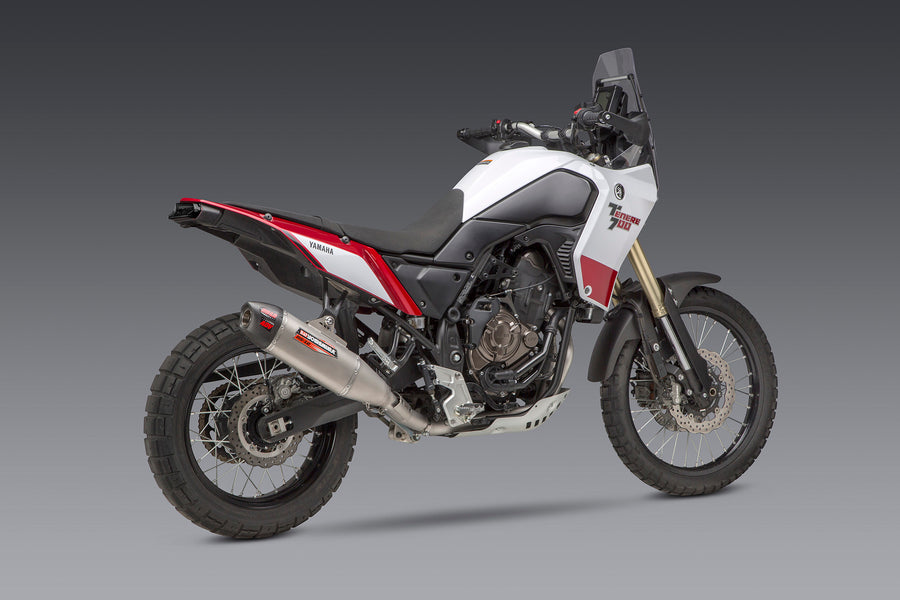 TENERE 700 21-25 RS-12 Stainless Full Exhaust, w/ Stainless Muffler