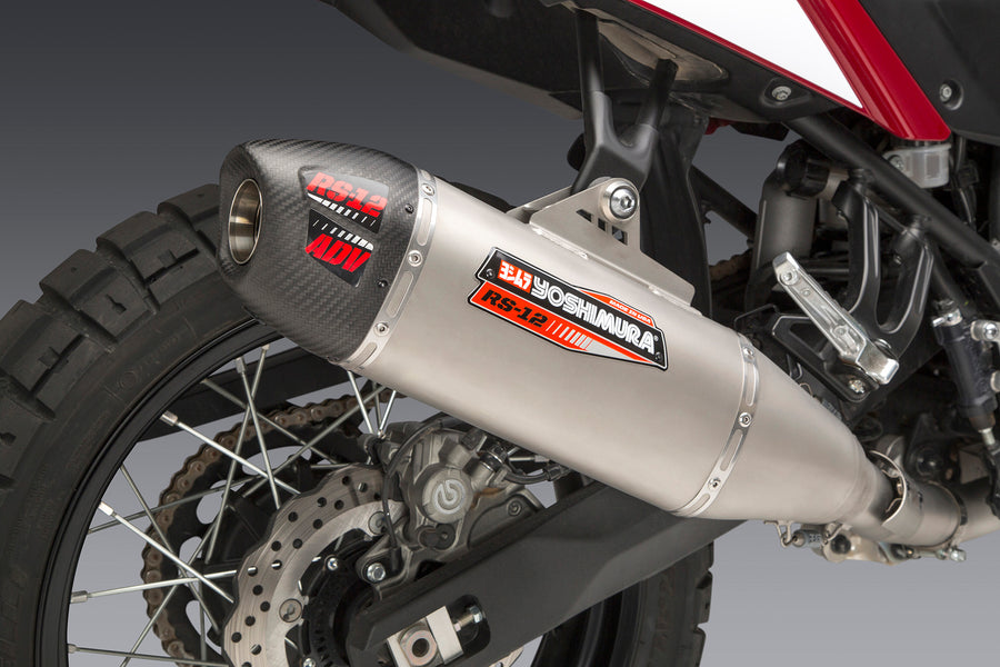 TENERE 700 21-25 RS-12 Stainless Full Exhaust, w/ Stainless Muffler