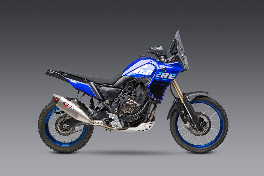 TENERE 700 21-25 RS-12 Stainless Full Exhaust, w/ Stainless Muffler