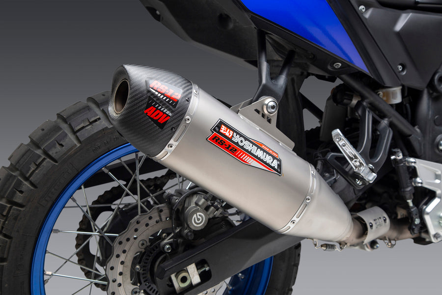 TENERE 700 21-25 RS-12 Stainless Full Exhaust, w/ Stainless Muffler