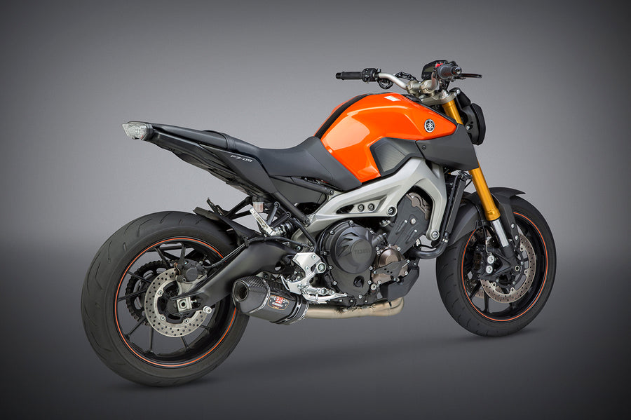 MT/FZ-09/XSR 900 14-20 Race R-77 Stainless Full Exhaust, w/ Carbon Fiber Muffler