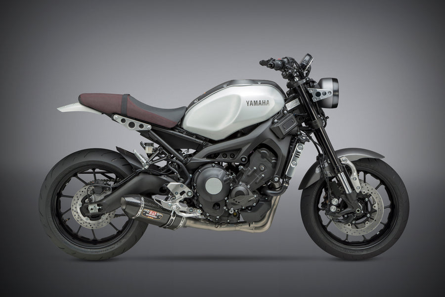 MT/FZ-09/XSR 900 14-20 Race R-77 Stainless Full Exhaust, w/ Carbon Fiber Muffler