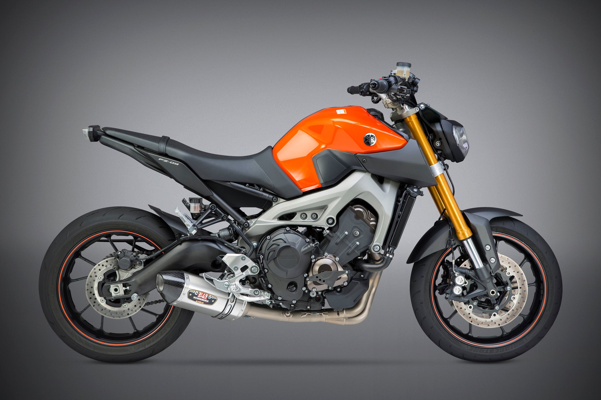 Mt09 sales full exhaust