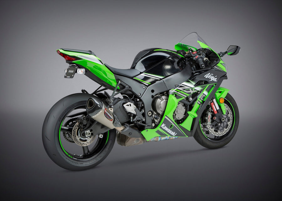 ZX-10R/RR 12-20 ALPHA T Slip-On Titanium Exhaust, w/ Titanium Muffler