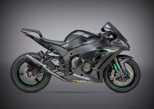 ZX-10R/RR 16-20 Race ALPHA Stainless 3/4 Exhaust, w/ Carbon Fiber Muffler