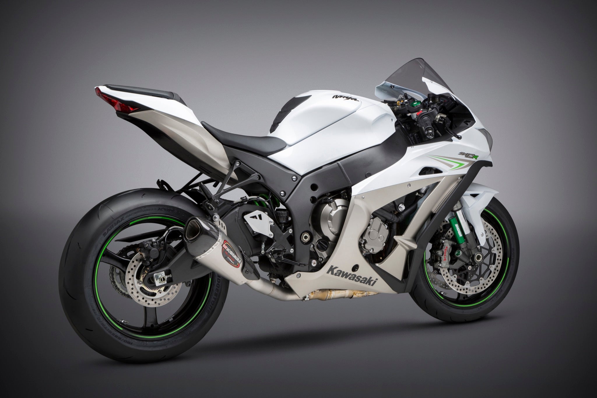Yoshimura ZX-10R/RR 2016-20 ALPHA T 3/4 Titanium Exhaust Titanium