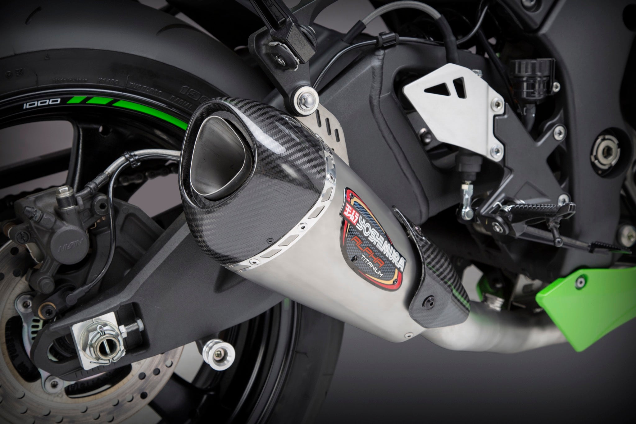 Yoshimura ZX-10R/RR 2016-20 ALPHA T 3/4 Titanium Exhaust Titanium