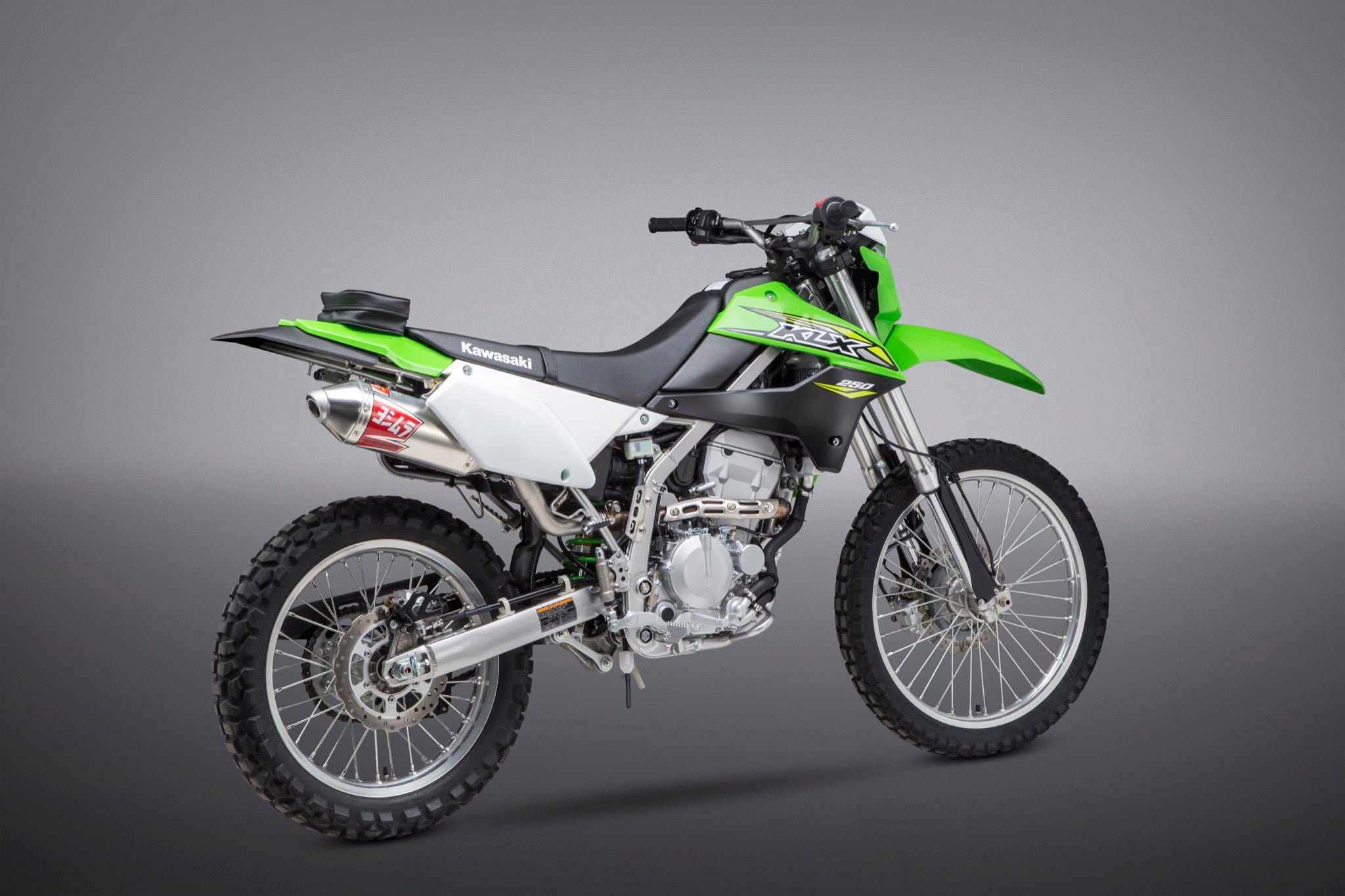 Best exhaust clearance for klx250s