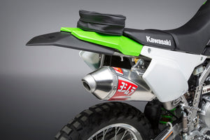 KLX250S/SF 09-20 / KLX300S/SM 21-23 Race RS-2 Stainless Slip-On Exhaust, w/ Aluminum Muffler