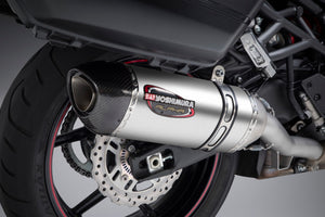 VERSYS 1000 15-18 ALPHA Stainless Slip-On Exhaust, w/ Stainless Muffler
