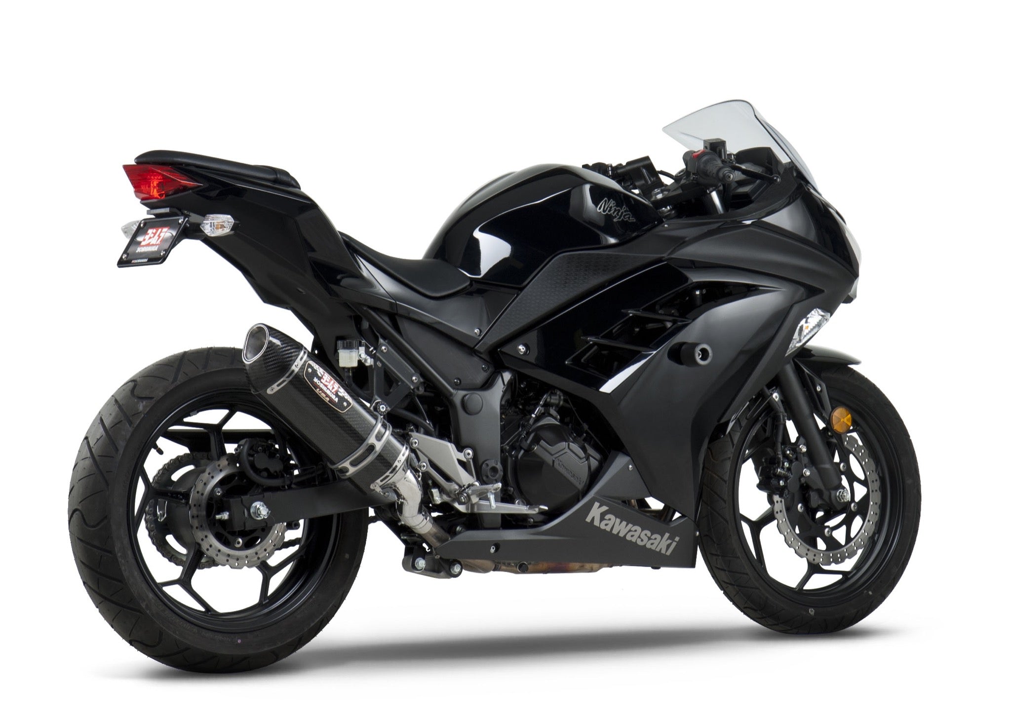 Yoshimura Ninja 300 2013-16 R-77 Slip-On Exhaust Carbon Muffler – Yoshimura  RD of America, Inc