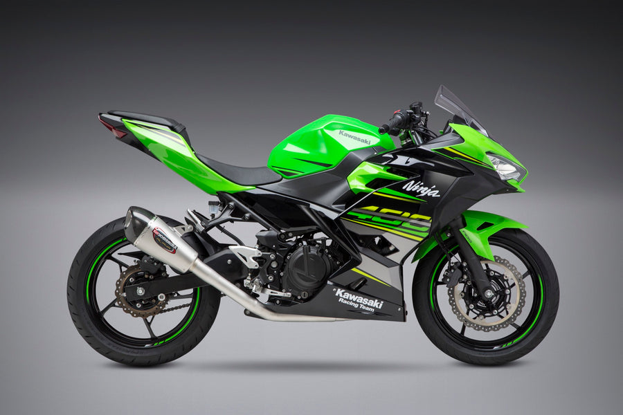 NINJA 400 18-23/Z400  Race ALPHA T Stainless Full Exhaust, w/ Stainless Muffler