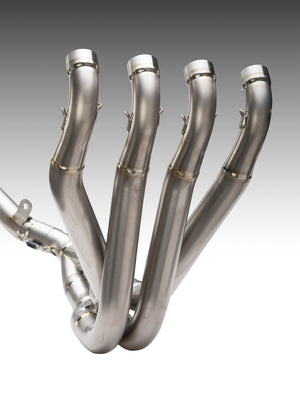 GSX-R1000/R 17-24 RACE R-11SQ TITANIUM FULL EXHAUST, W/ TITANIUM MUFFLER