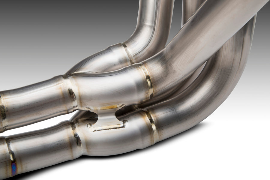 GSX-R1000/R 17-24 RACE R-11SQ TITANIUM FULL EXHAUST, W/ TITANIUM MUFFLER