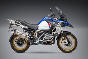 R1200GS/R1250GS 13-22 R-77 Stainless Slip-On Exhaust, w/ Stainless Muffler