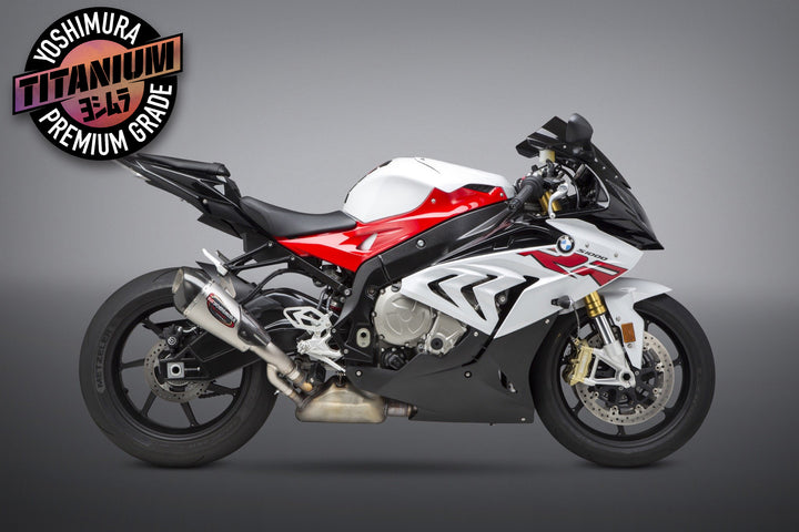 S1000RR 17-19 ALPHA T Slip-On Titanium Exhaust, w/ Titanium Muffler
