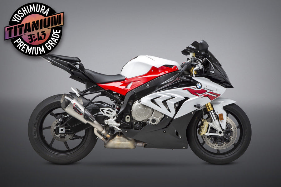 S1000RR 17-19 ALPHA T Slip-On Titanium Exhaust, w/ Titanium Muffler