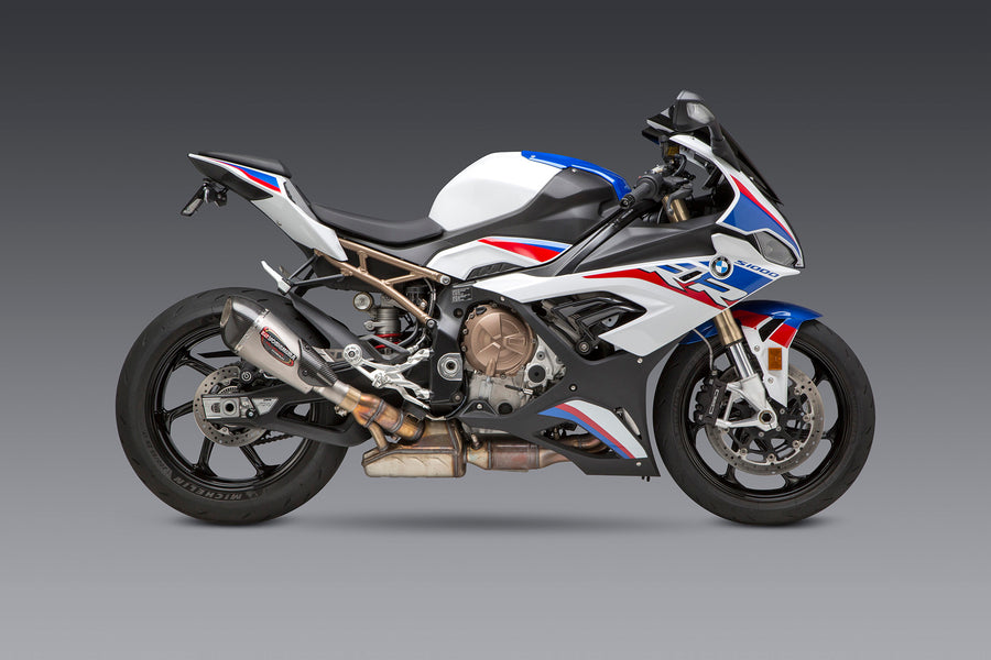 S1000RR 20-21 Street ALPHA T Slip-On Titanium Exhaust, w/ Titanium Muffler